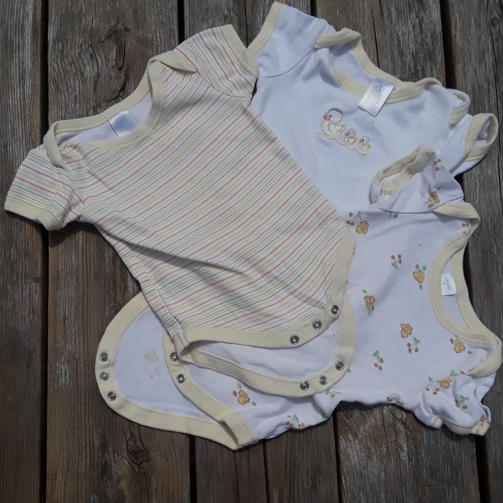 Set of 3 Unisex Bodysuits